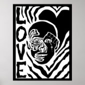 protest tegen het poster van liefde (Voorkant)