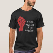 Protest tegen het regime t-shirt (Voorkant)