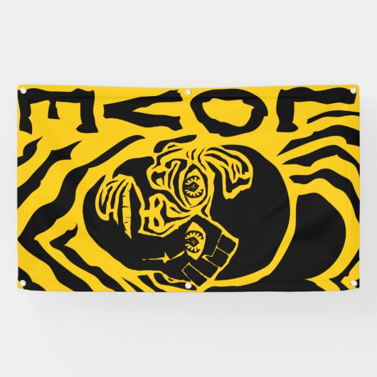 protest tegen liefde spandoek (Horizontaal)