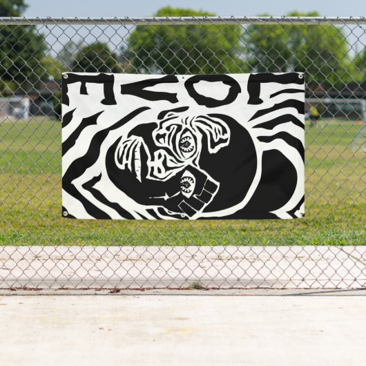 protest tegen liefdesbanner spandoek (Insitu)