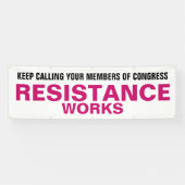 Protest van de de Verzetswerken van het Congres va Spandoek (Horizontaal)