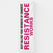 Protest van de de Verzetswerken van het Congres va Spandoek (Verticaal)