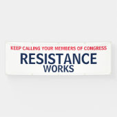 Protest van de de Verzetswerken van het Congres va Spandoek (Horizontaal)