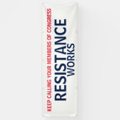 Protest van de de Verzetswerken van het Congres va Spandoek (Verticaal)