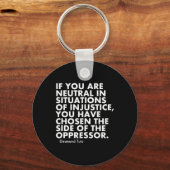 Protest van Trump Sleutelhanger (Voorkant)