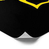 protestactie tegen de bloem poster (Hoek)