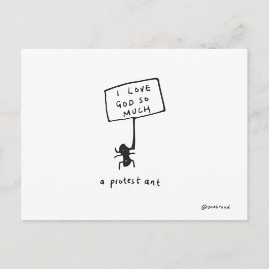 protestant briefkaart (Voorkant)