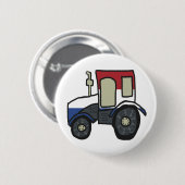 Protesten tegen Nederlandse Boerderij Ronde Button 5,7 Cm (Voorkant /achterkant)