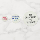 Protestslogans Vietnam Confetti (Voorkanten)