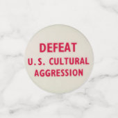 Protestslogans Vietnam Confetti (Kleine voorkant)