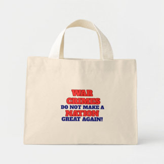 Protesttas, Verzets Tas, Anti Oorlog, USA  Mini Tote Bag