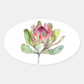 Protheefventiel Ovale Sticker (Voorkant)