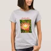 Protheembloem Australische reisdruk T-shirt (Voorkant)