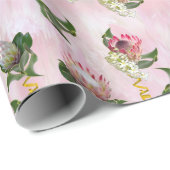 Protheembloembouquets met snijblad b cadeaupapier (Rol Hoek)