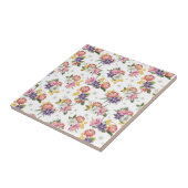 Protheembloemkool (4,25 x 4,25) naadloos patroon tegeltje (Zijkant)