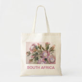 Protheeontwerp met roze letters tote bag (Voorkant)