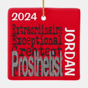 Prothesist Extraordinaire CUSTOM Keramisch Ornament