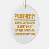 Prothesist.. Officiële functiebeschrijving Keramisch Ornament (Rechts)