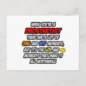 Prothesist.. OMG WTF LOL Briefkaart (Voorkant)