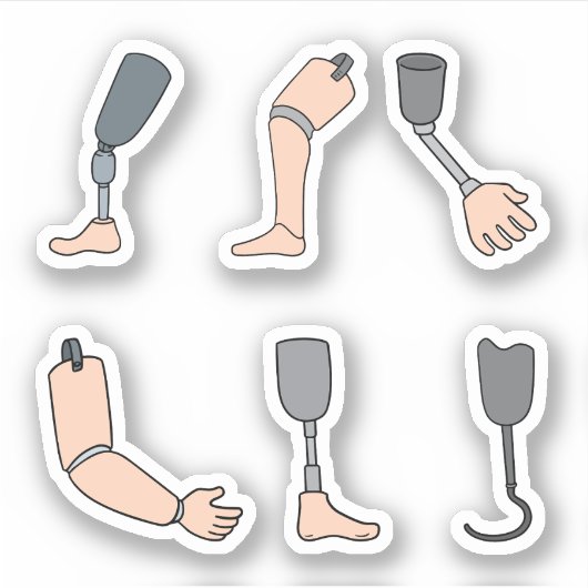 Prothetische Stickers (Voorkant)