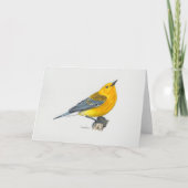 Prothonotary Warbler Art Kaart (Voorkant)
