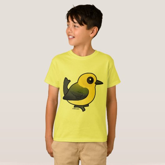 Prothonotary Warbler T-shirt (Voorkant volledig)
