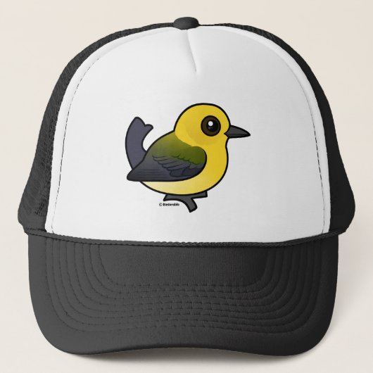 Prothonotary Warbler Trucker Pet (Voorkant)
