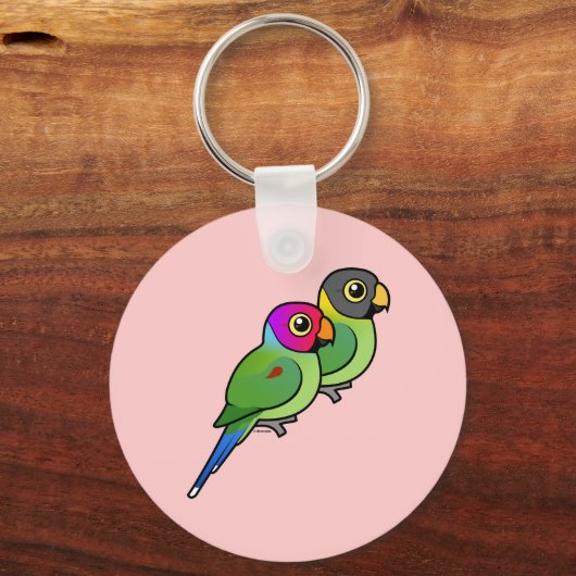 Protkop Paraket Pair Sleutelhanger (Voorkant)