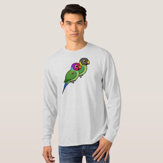 Protkop Paraket Pair T-shirt (Voorkant volledig)