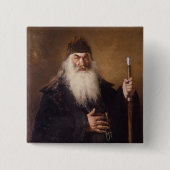 Protodiakon Vierkante Button 5,1 Cm (Voorkant)