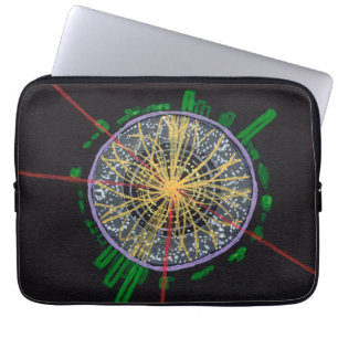 Proton Collisions op de LHC-laptophoes Laptop Sleeve