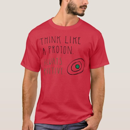 proton grappig t-shirt (Voorkant)