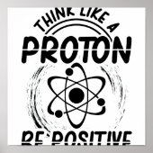 Proton Physics | Fysicistische studiefinanciering Poster (Voorkant)