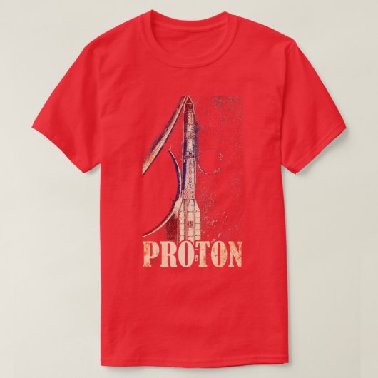 Proton Rocket T-shirt (Design voorkant)