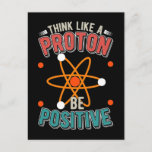 Proton Science Humor Physicist Nerd Briefkaart<br><div class="desc">Vet Tech Students Veterinary Technicier. Liefde dierenreddingbaan.</div>