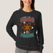 Proton Science Humor Physicist Nerd T-shirt (Voorkant)