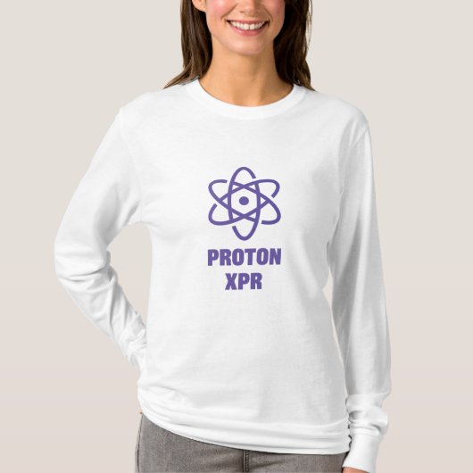 Proton XPR logo Proton Crypto logo XPR T-shirt (Voorkant)