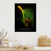 Protostar HH34 bij Orion - ruimteastronomie Poster (Keuken)