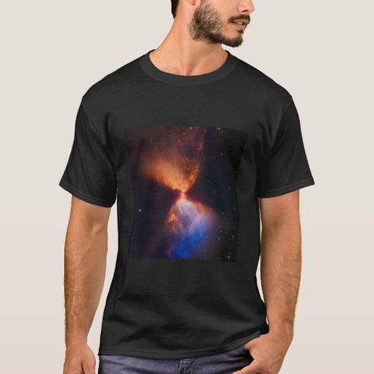 Protostar met Nebula Cloud L1527 Buitenruimte Gala T-shirt (Voorkant)