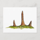 Prototaxites Fungi Briefkaart (Voorkant)