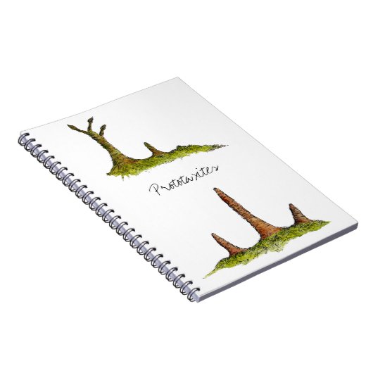 Prototaxites-laptop Notitieboek (Rechterzijde)