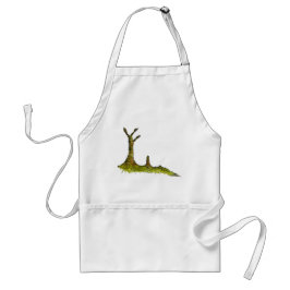 Prototaxites Lichens Apron Standaard Schort