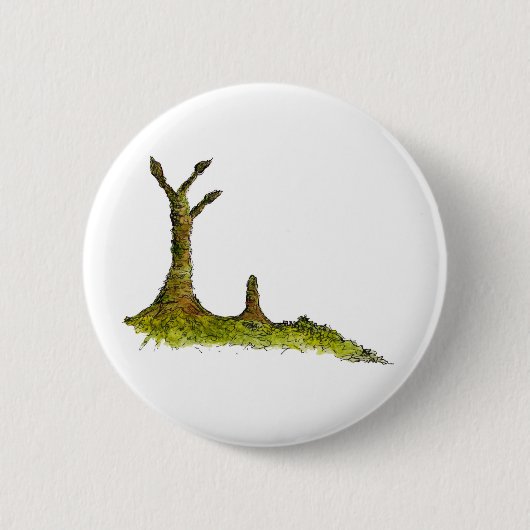 Prototaxites Lichens Button (Voorkant)