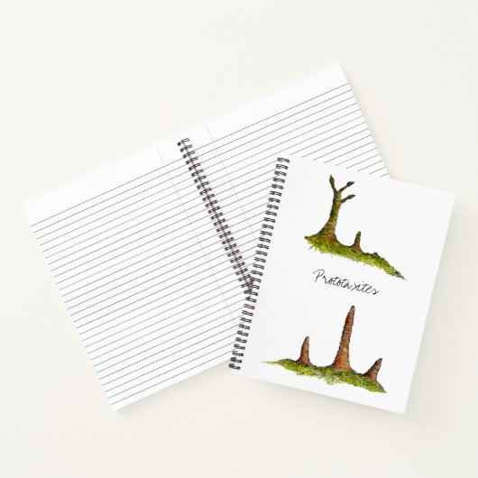 Prototaxites Spiral notebook Notitieboek (Binnen)