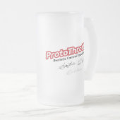 ProtoThrottle 500 Frosty-Mok Matglas Bierpul (Voorkant rechts)