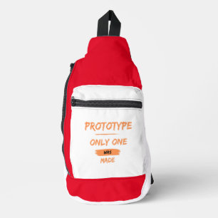 Prototype, er is er maar één gemaakt sling bag