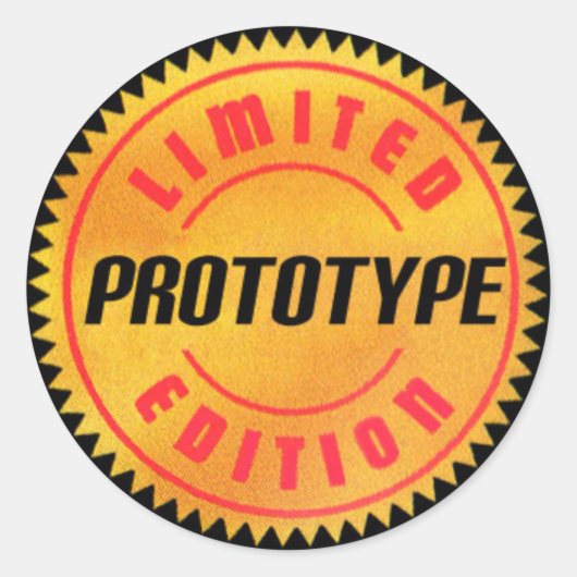 Prototype Sticker (Voorkant)