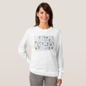 Protozoa en Coelenterata T-shirt (Voorkant volledig)