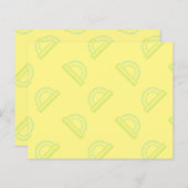 Protractor Wiskunde Pattern Post-it Notes (Voorkant / Achterkant)