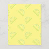Protractor Wiskunde Pattern Post-it Notes (Achterkant)